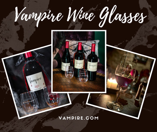 Make Each Sip Supernatural With a Vampire Wine Glass