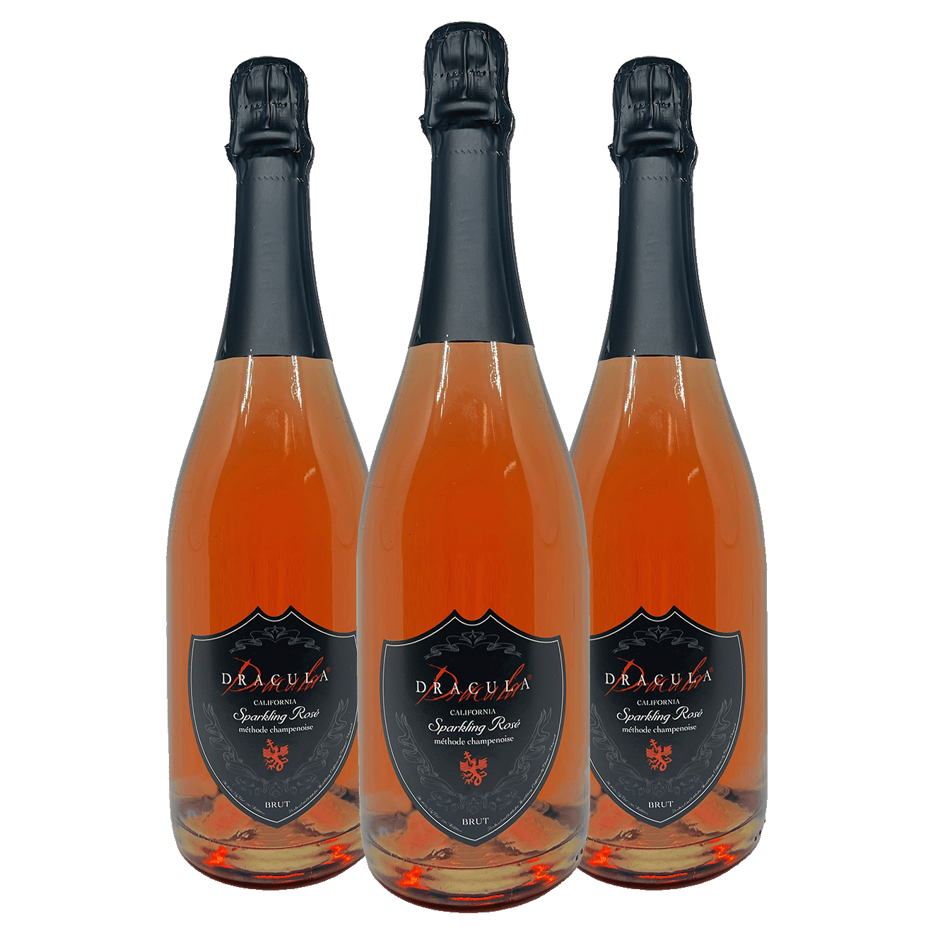 DRACULA® BRUT SPARKLING ROSÉ 3 PACK
