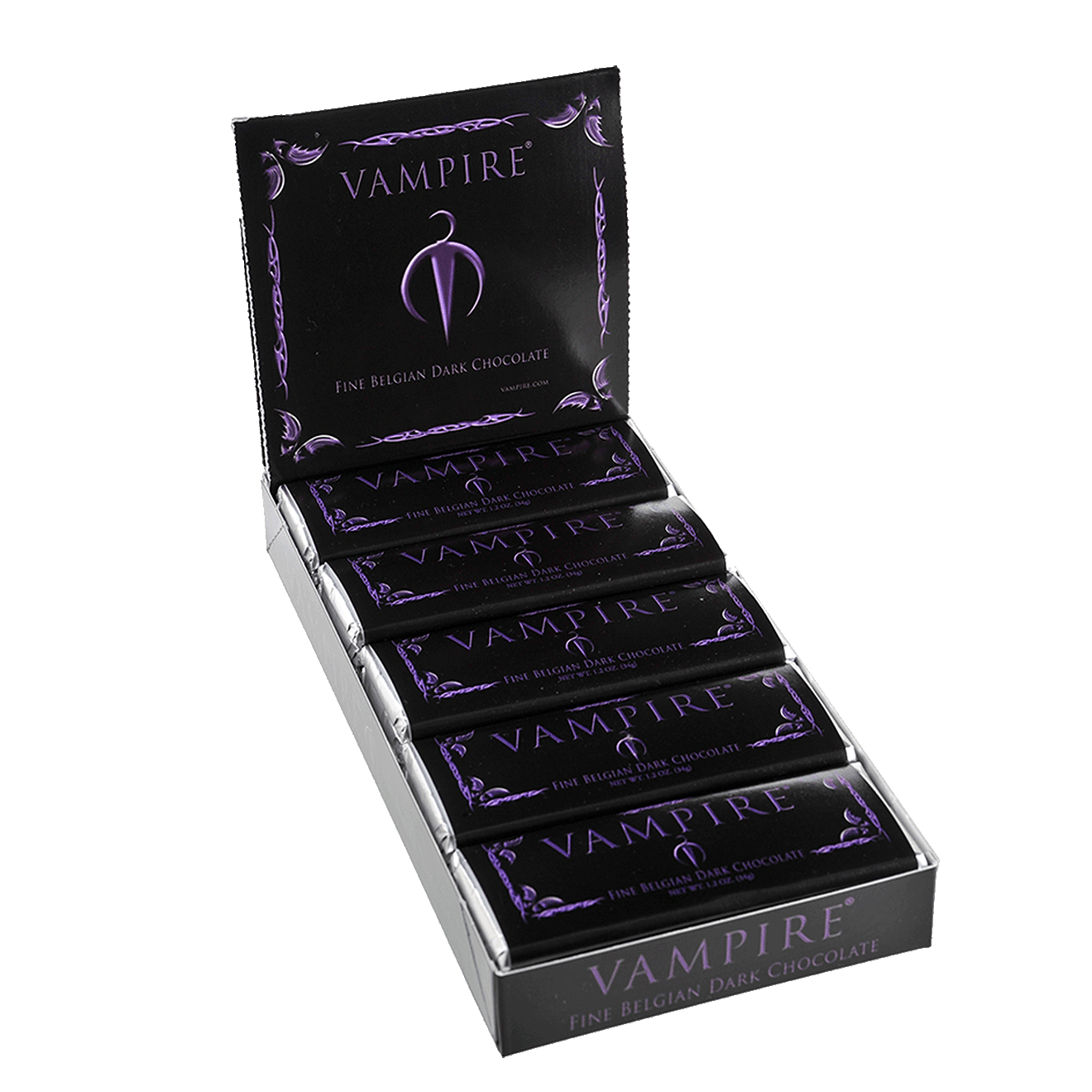 VAMPIRE FINE BELGIAN DARK CHOCOLATE CASE