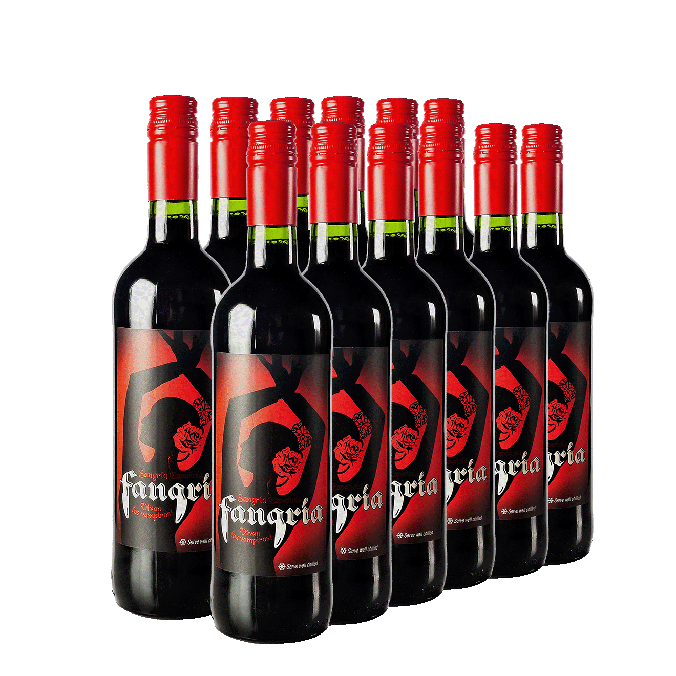 FANGRIA® SANGRIA 12 BOTTLE PARTY SET