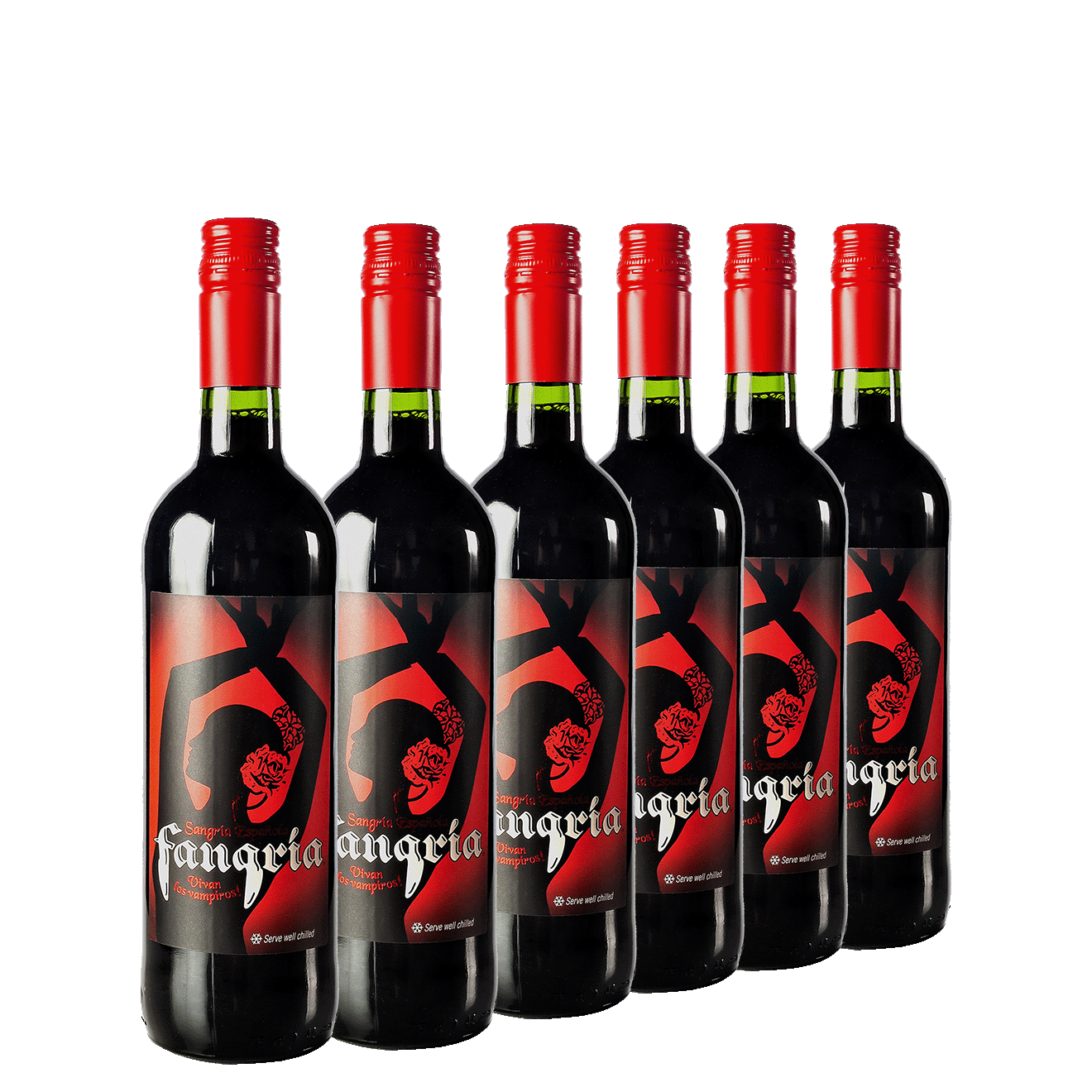 FANGRIA® SANGRIA SIX BOTTLE PARTY SET