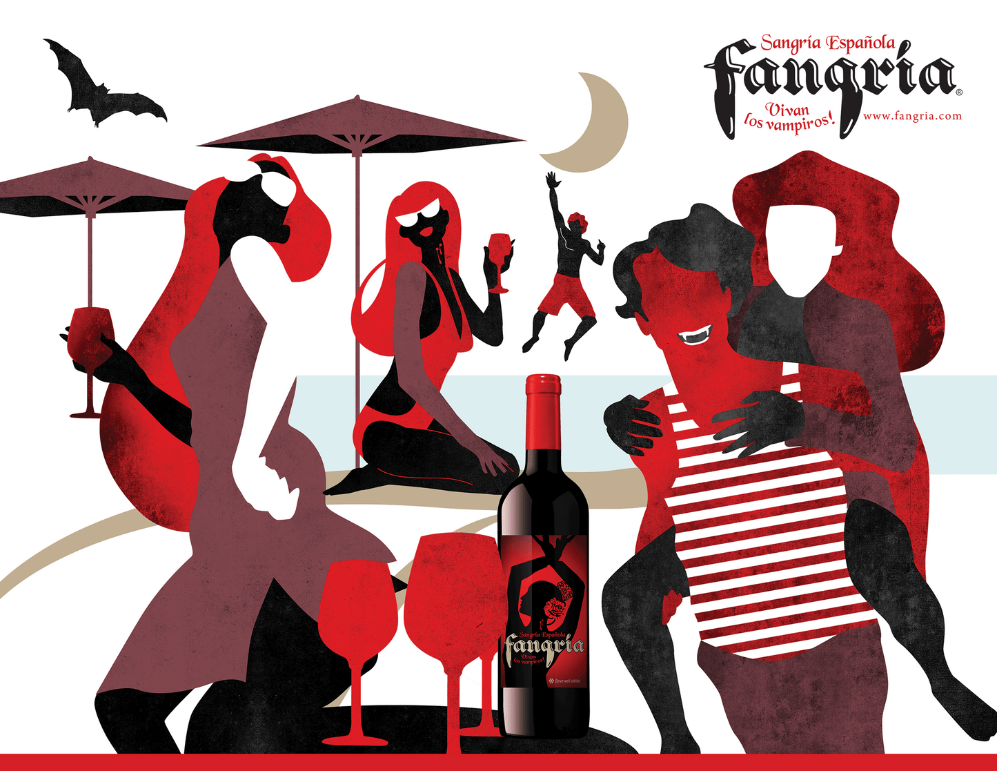 FANGRIA® SANGRIA 12 BOTTLE PARTY SET