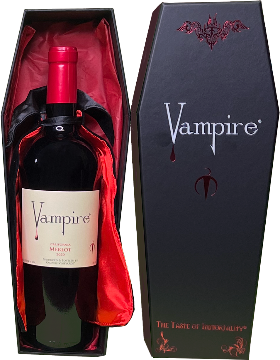 VAMPIRE® COFFIN & CAPE RED WINE TRILOGY