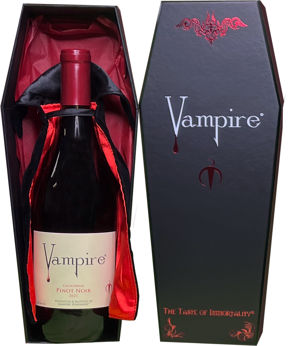 VAMPIRE® COFFIN & CAPE RED WINE TRILOGY