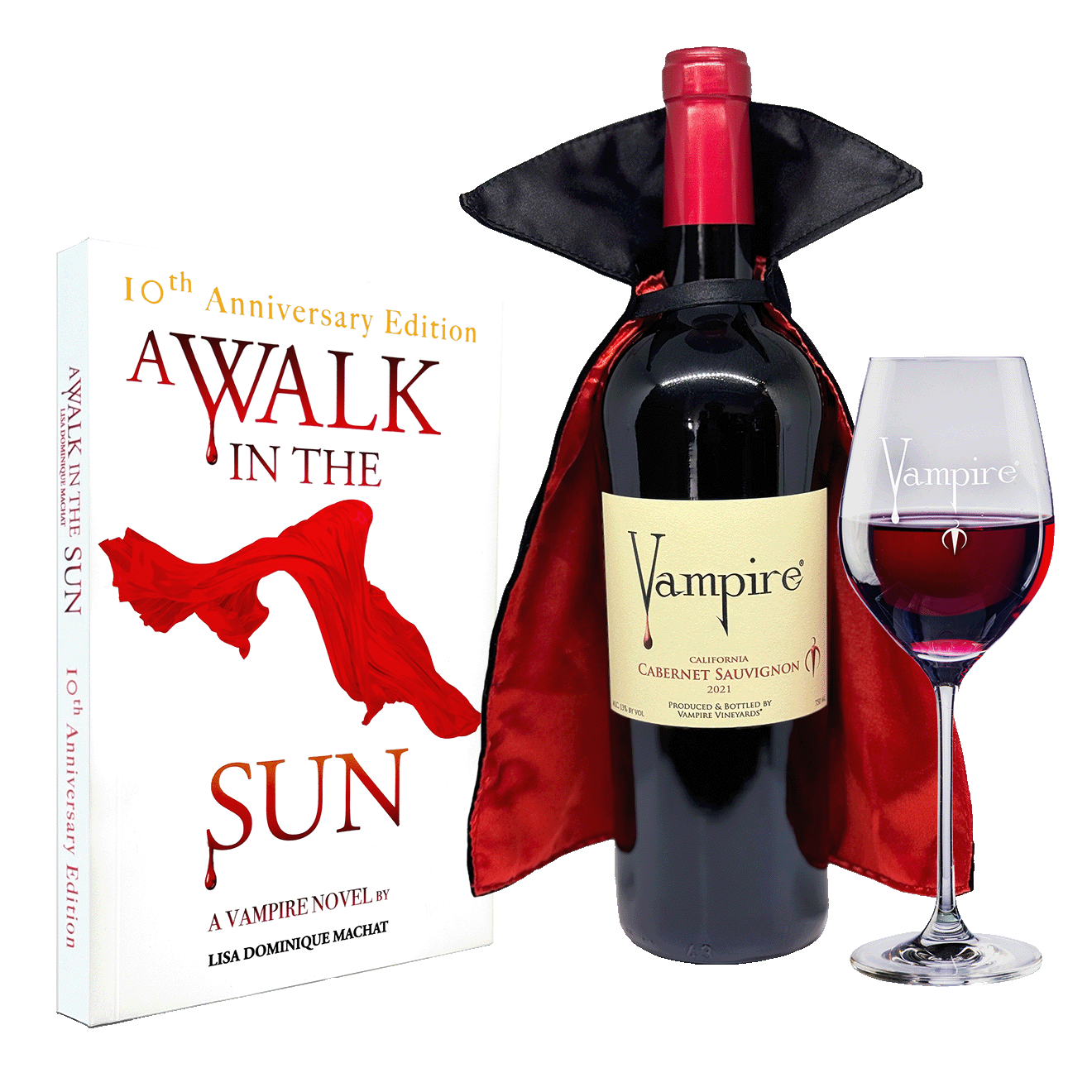 VAMPIRE® CABERNET & NOVEL GIFT SET