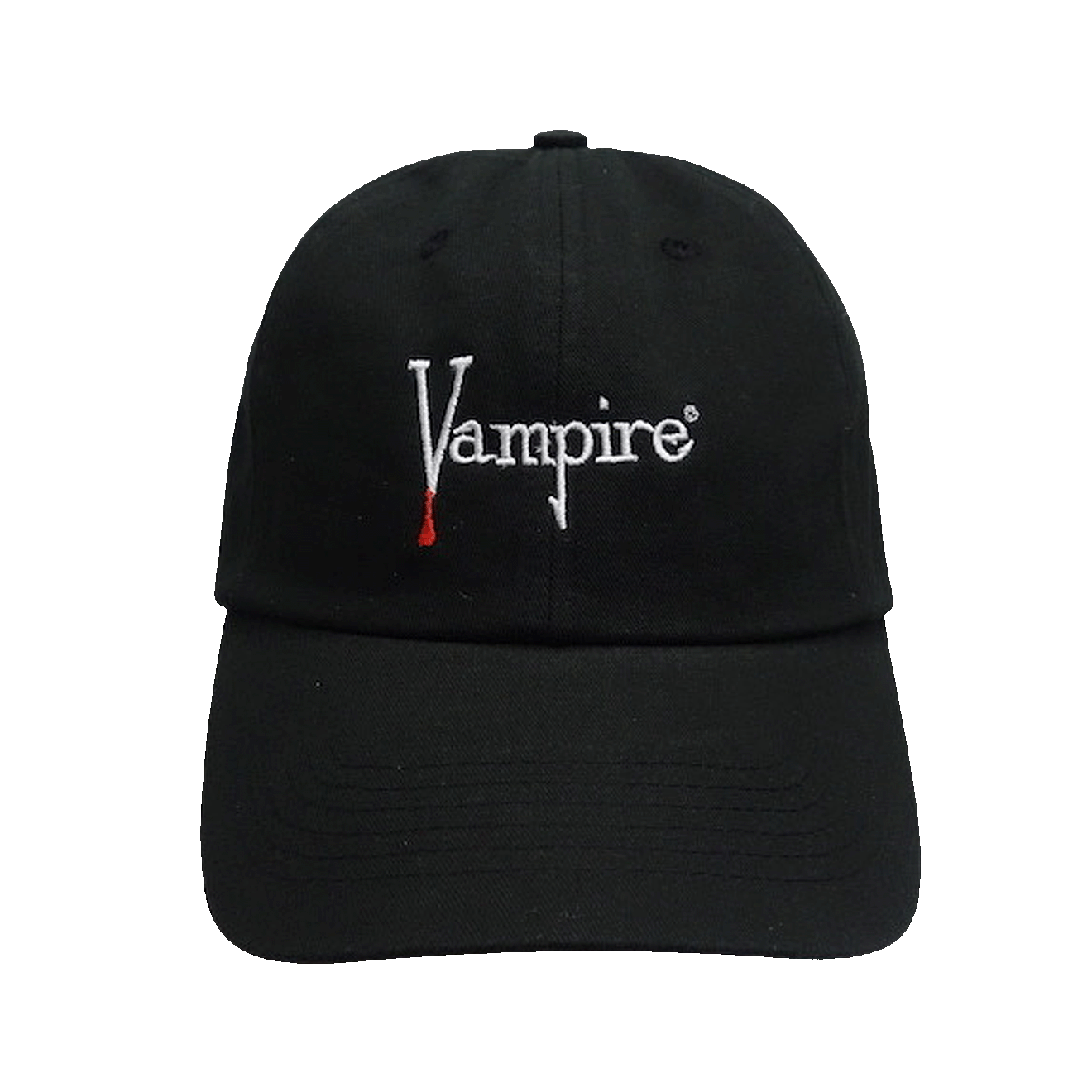 Vampire Baseball Cap Black