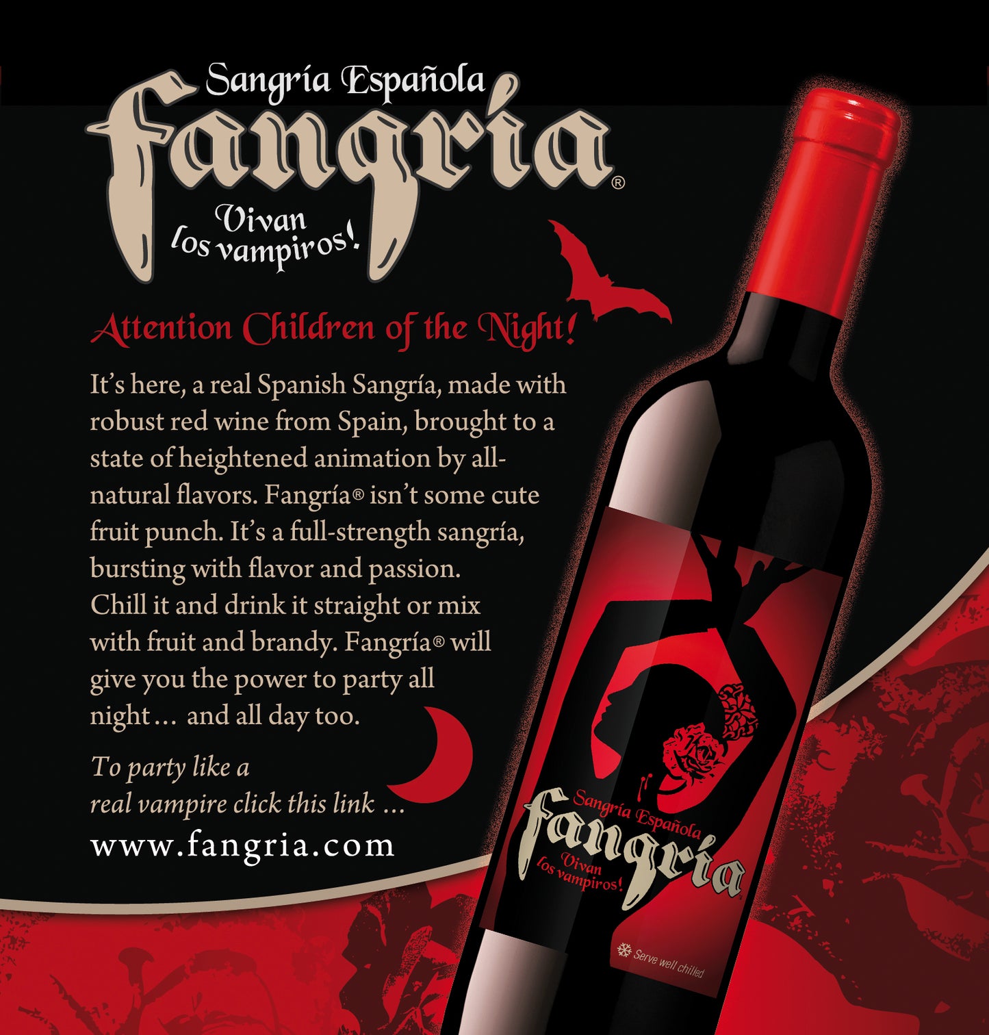 FANGRIA® SANGRIA 12 BOTTLE PARTY SET