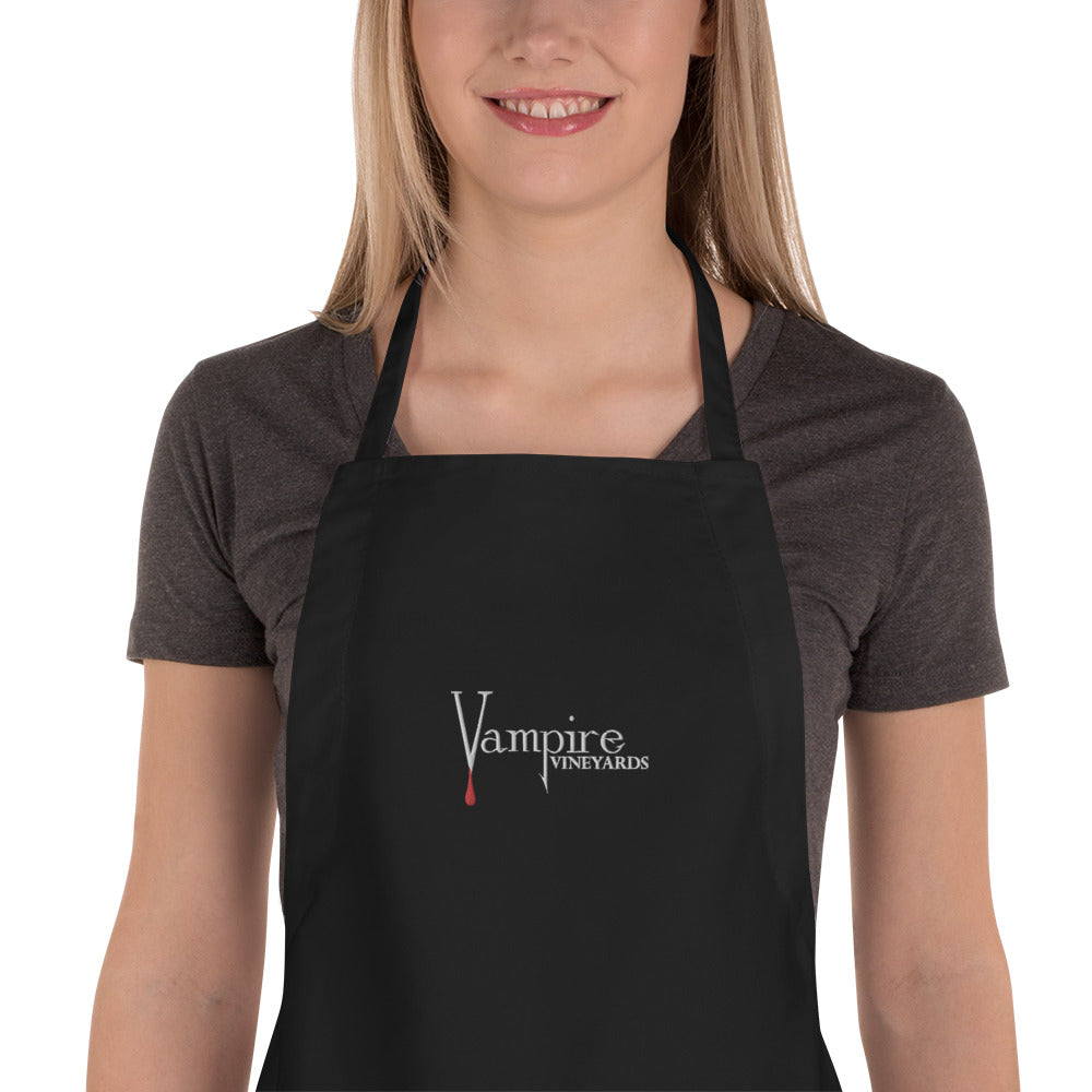 Vampire Vineyards Gourmet Apron