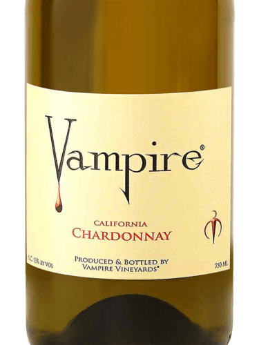 VAMPIRE® CHARDONNAY WITH VAMPIRE WINE CAPE