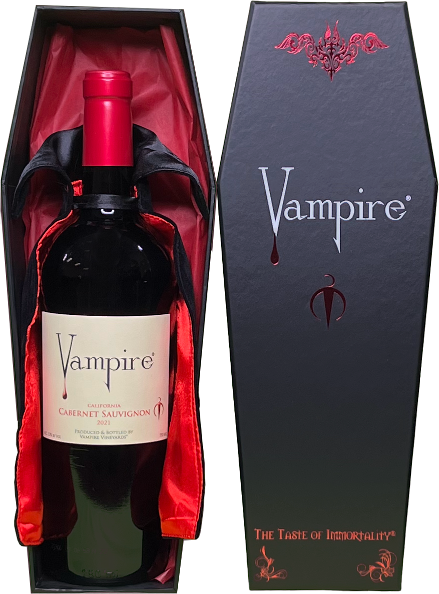 VAMPIRE® COFFIN & CAPE RED WINE TRILOGY