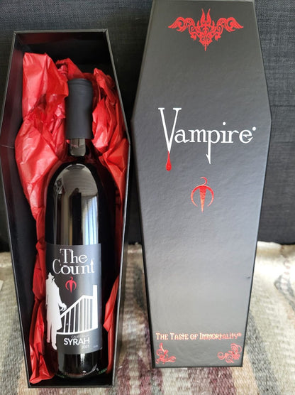 The Count® Syrah With Coffin Box