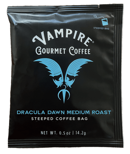 VAMPIRE COFFEE SINGLE SERVING STEEP BAG - Dracula Dawn