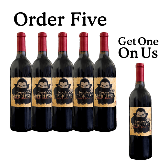 Dracula's® Red Blend Order 5 Get One on Us