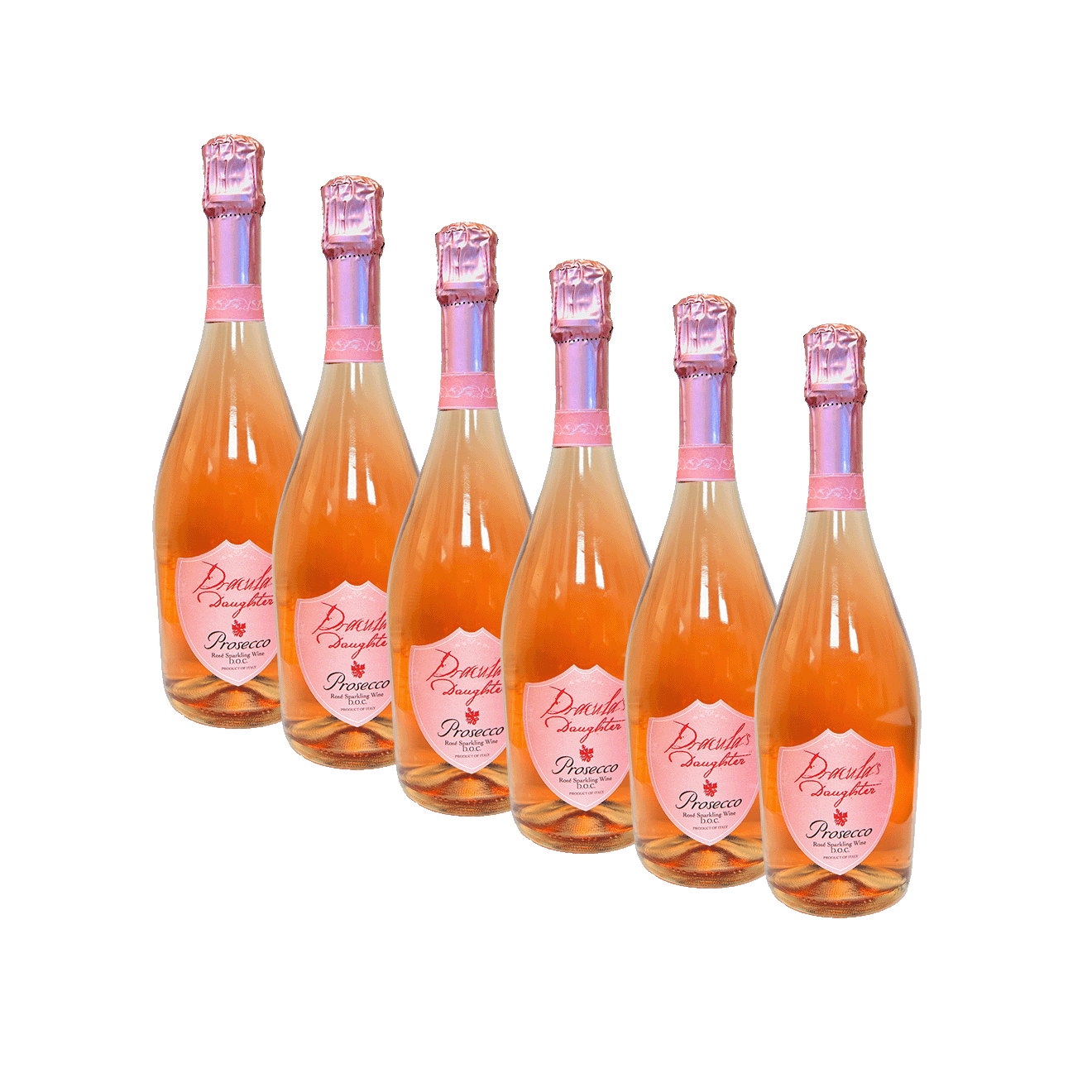 Dracula's Daughter Prosecco Rosé Six Pack