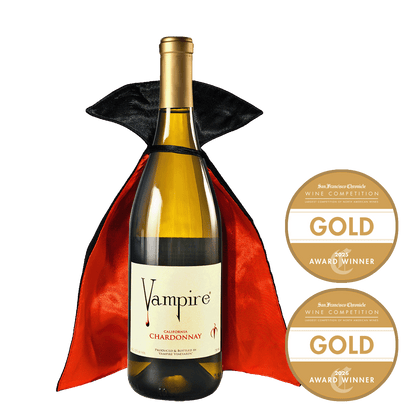 VAMPIRE® CHARDONNAY WITH VAMPIRE WINE CAPE