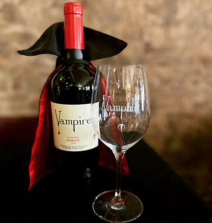 VAMPIRE® MERLOT WITH COFFIN & CAPE