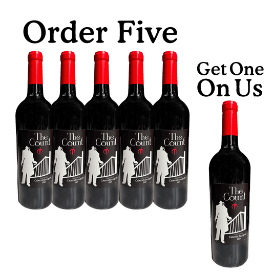 The Count® Cabernet Sauvignon Order 5 Get One On Us
