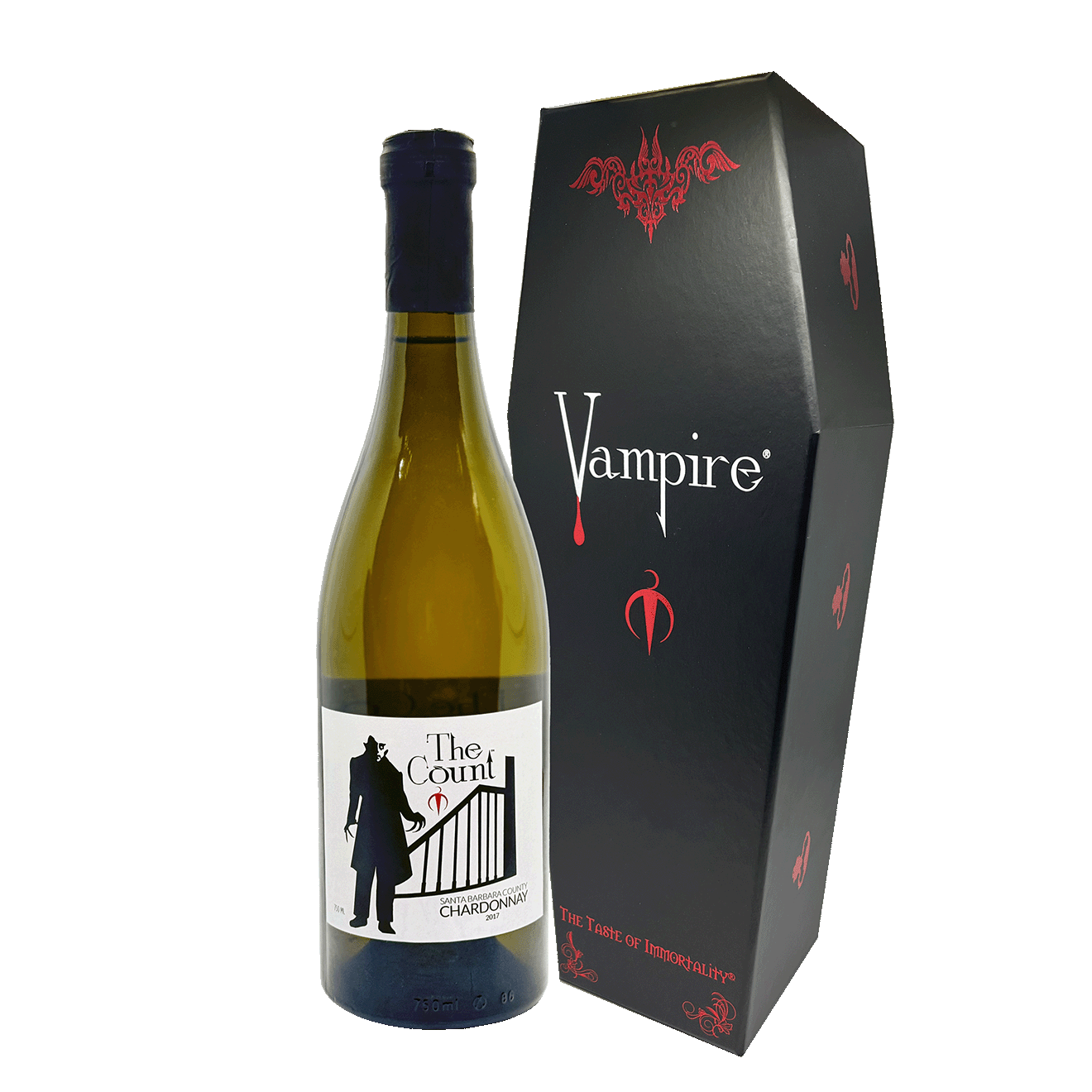 The Count® Chardonnay With Coffin Box