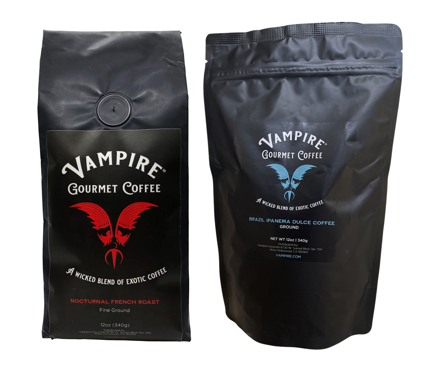 VAMPIRE FRENCH ROAST & BRAZILIAN COFFEE DUO (Ground)