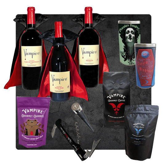 VAMPIRE® VINEYARDS SUPER DELUXE WINE TASTING PARTY KIT