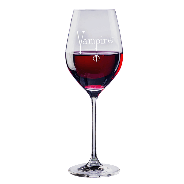 Vampire WINE Glass