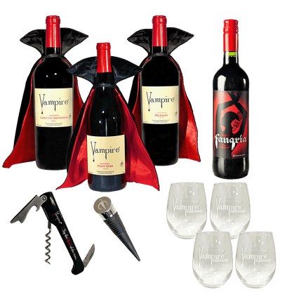 VAMPIRE VINEYARDS WINE TASTING PARTY SET