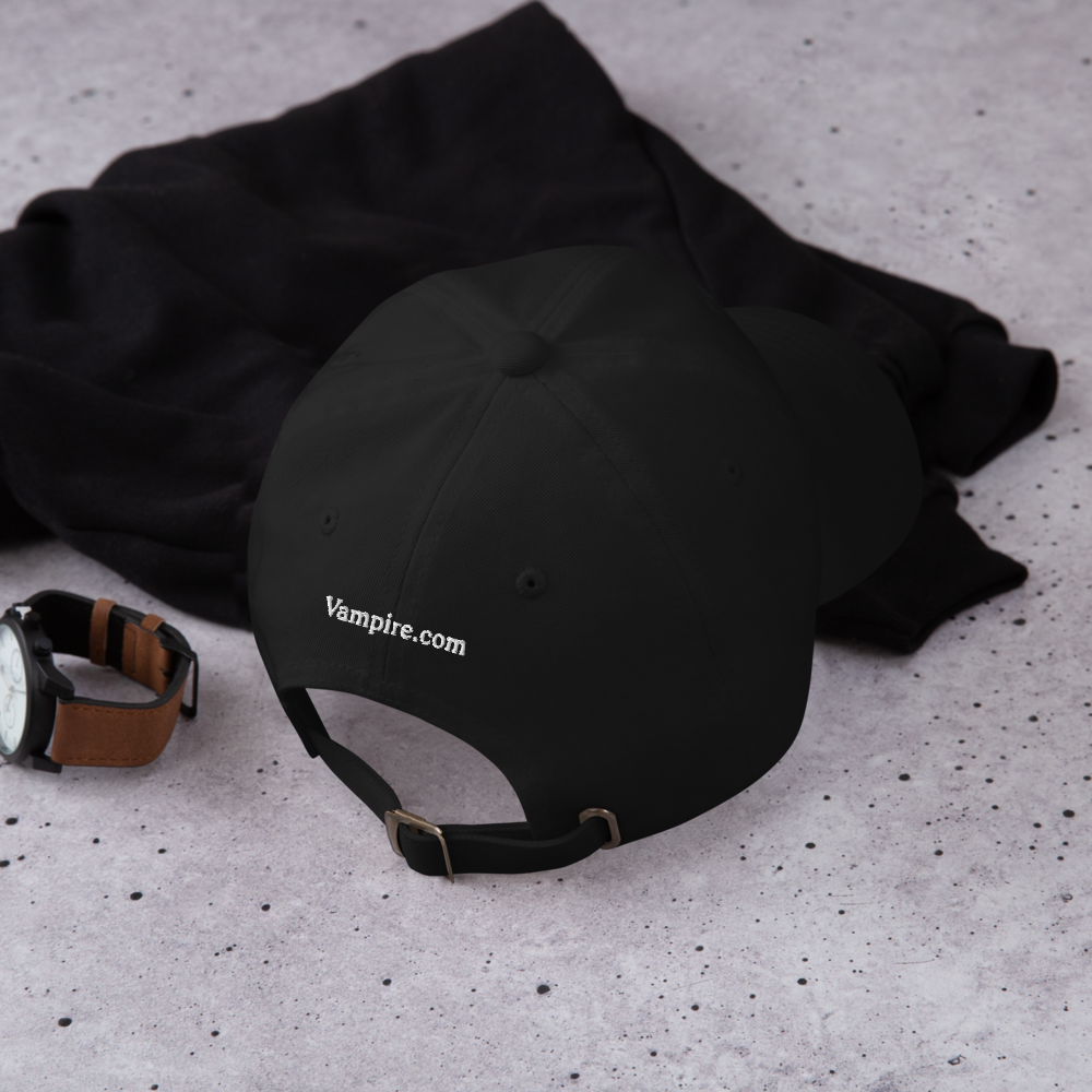 Vampire Baseball Cap Black