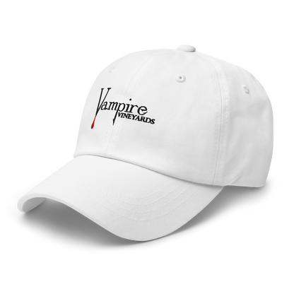 Vampire Baseball Cap White