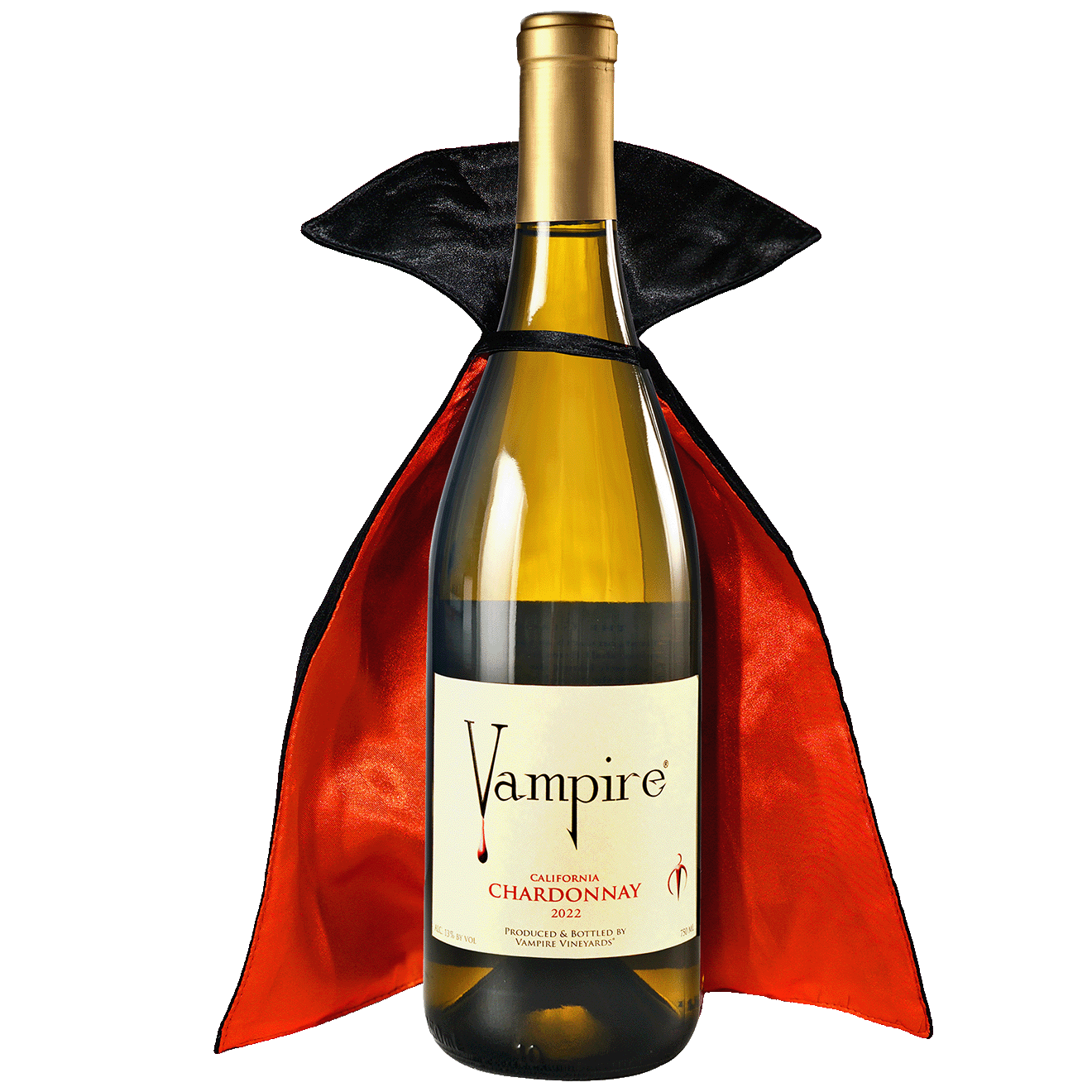 VAMPIRE® CHARDONNAY WITH VAMPIRE WINE CAPE